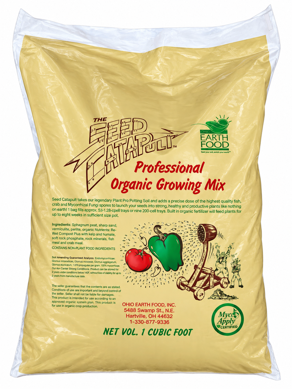 THE SEED CATAPULT professional organic growing mix