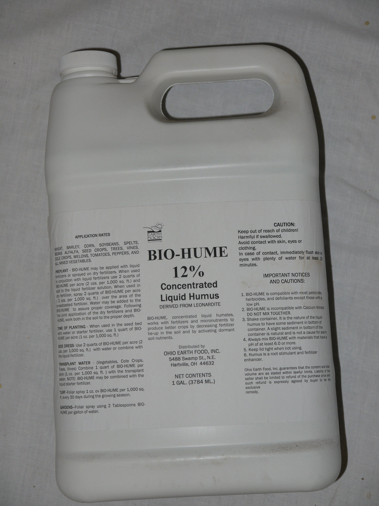 BIO-HUME 12% CONCENTRATED LIQUID HUMUS