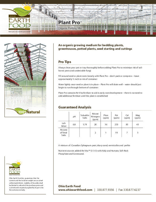 PLANT PRO POTTING SOIL