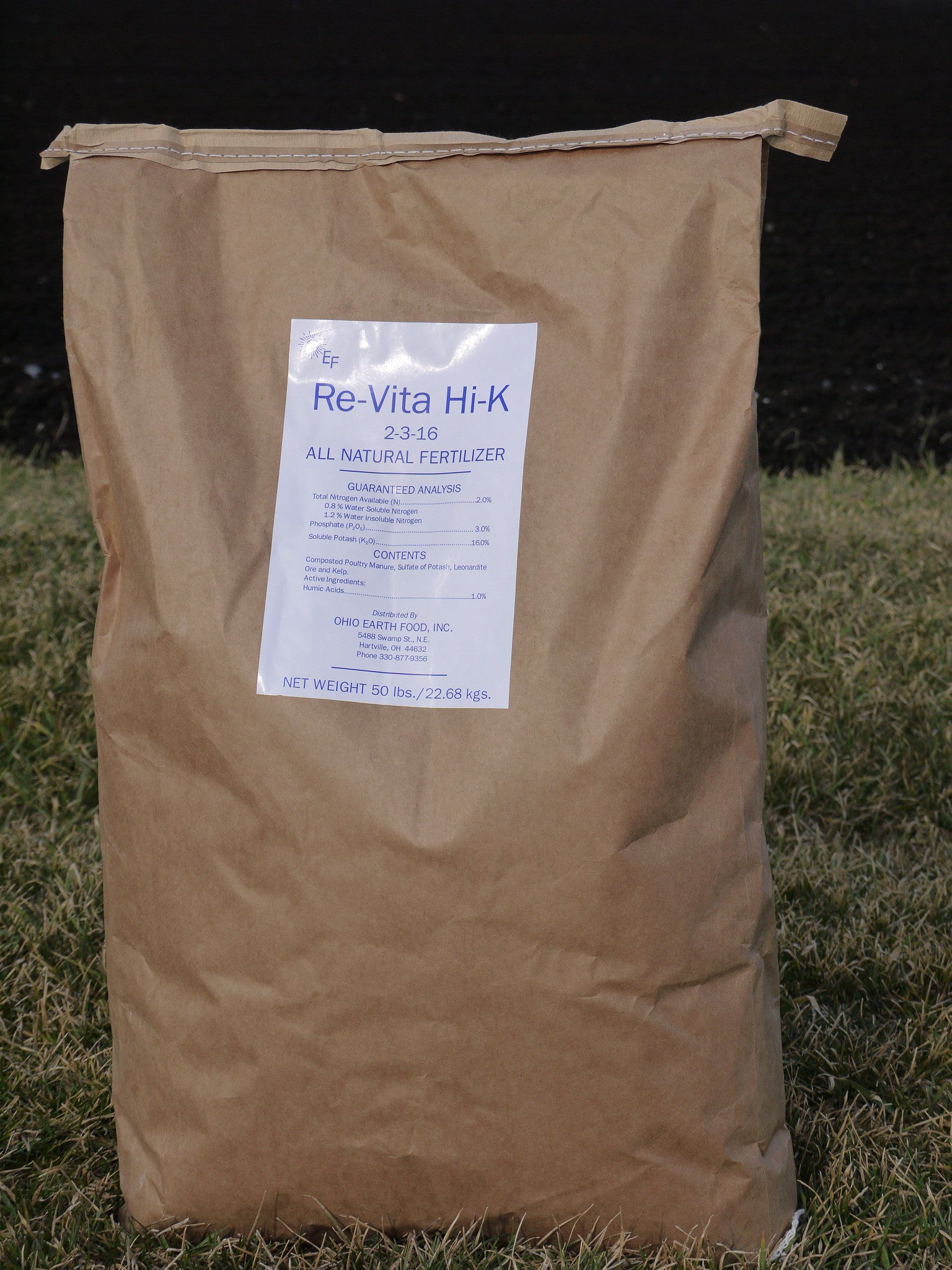 ReVita Hi-K 2-3-16 with Sulfate of Potash 50# bag