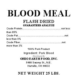 Bloodmeal (Dried Blood)