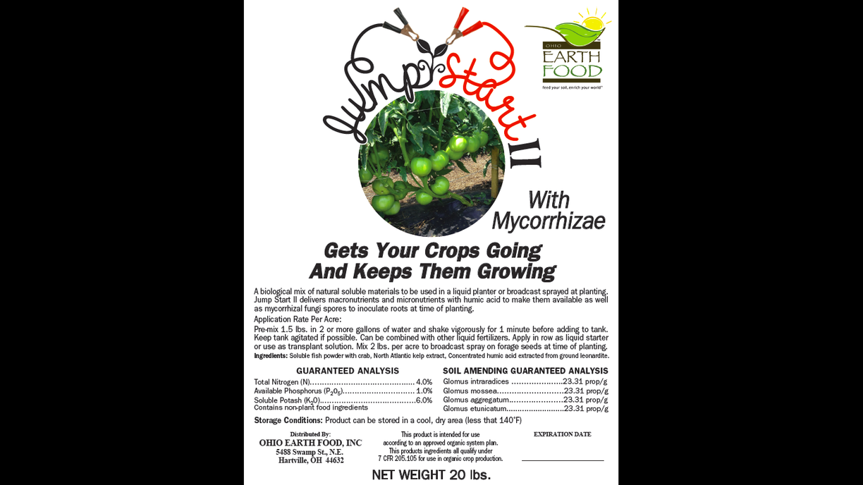 Jumpstart II with Mycorrhizae 4-1-6