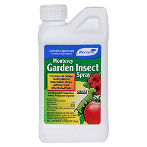MONTEREY GARDEN INSECT SPRAY (Spinosad) OMRI listed