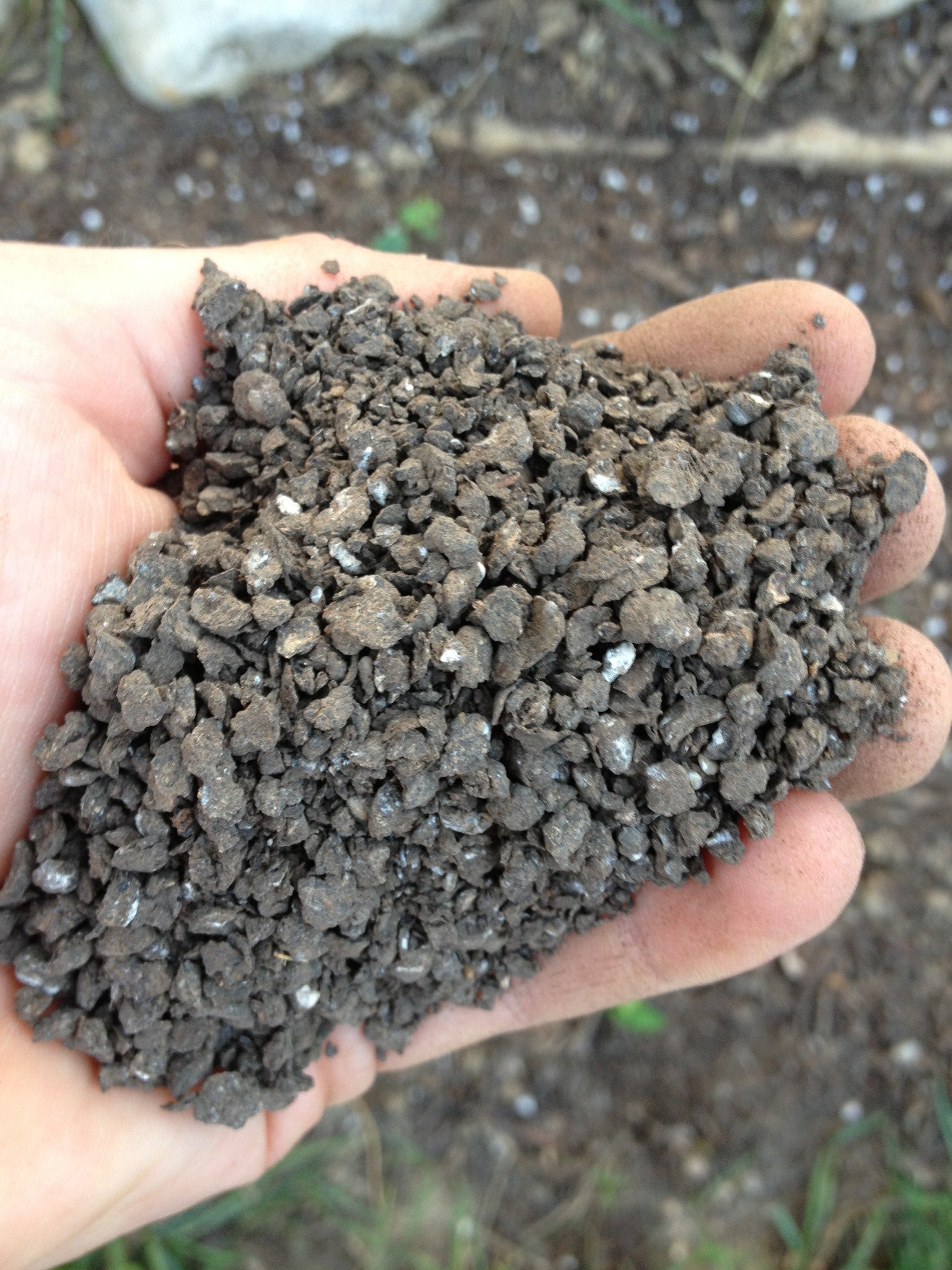 Organic granular fertilizer for Vegetables, Row crops, Hay and