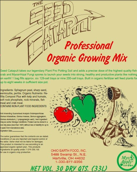 THE SEED CATAPULT professional organic growing mix