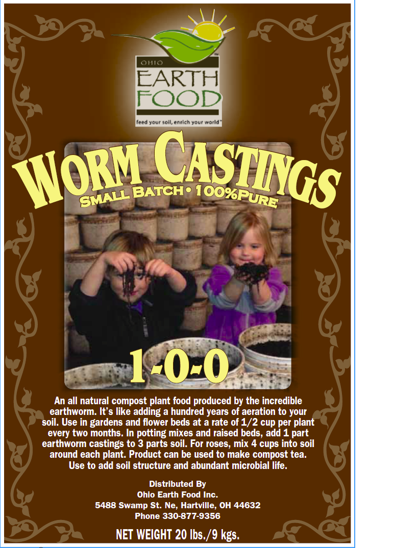 WORM CASTINGS (1-0-0)